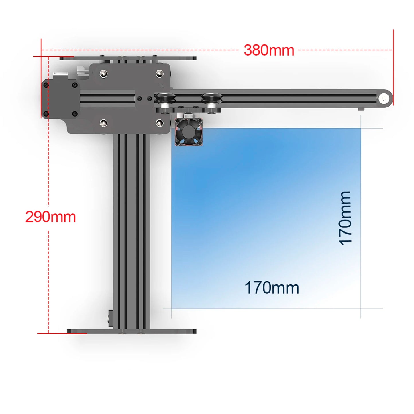 Cortadora Grabadora Láser NEJE 3 CNC 10.25