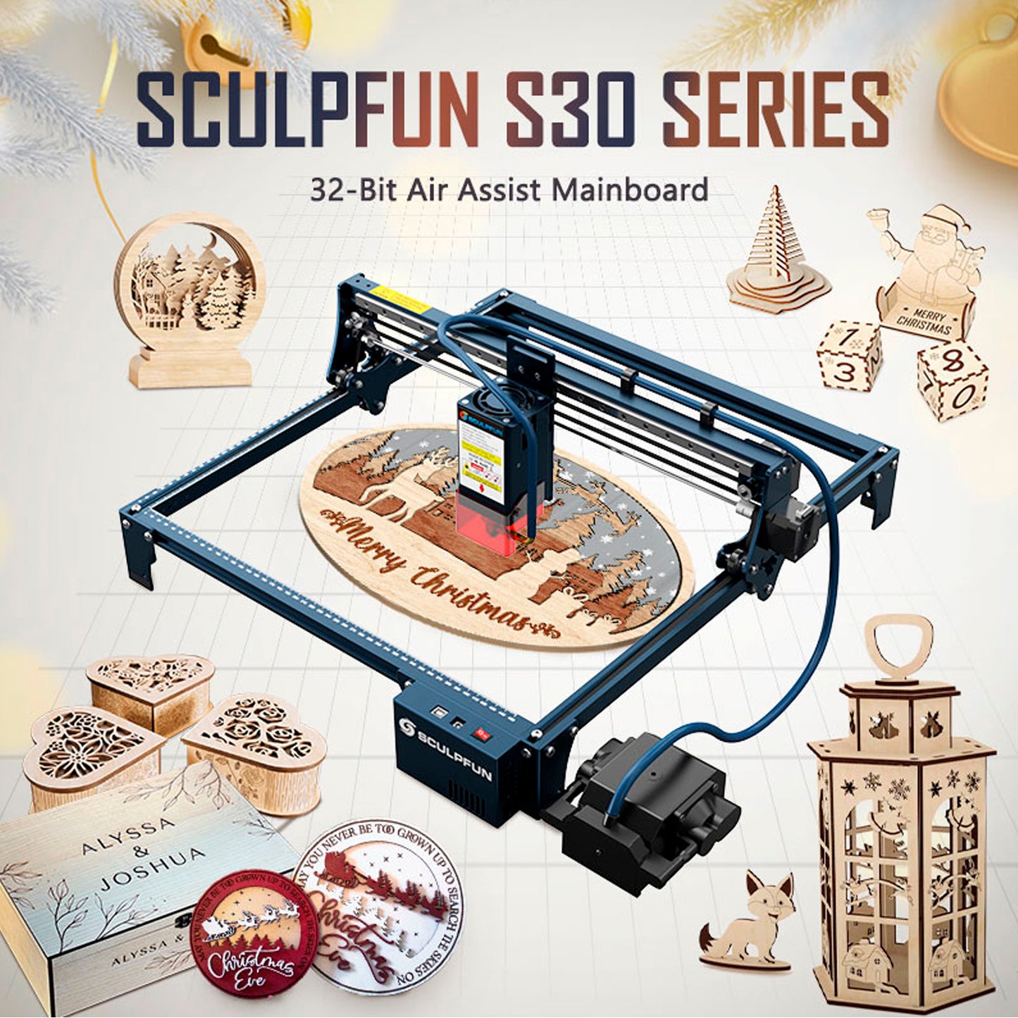 Kit Grabadora Láser SCULPFUN S30 5W