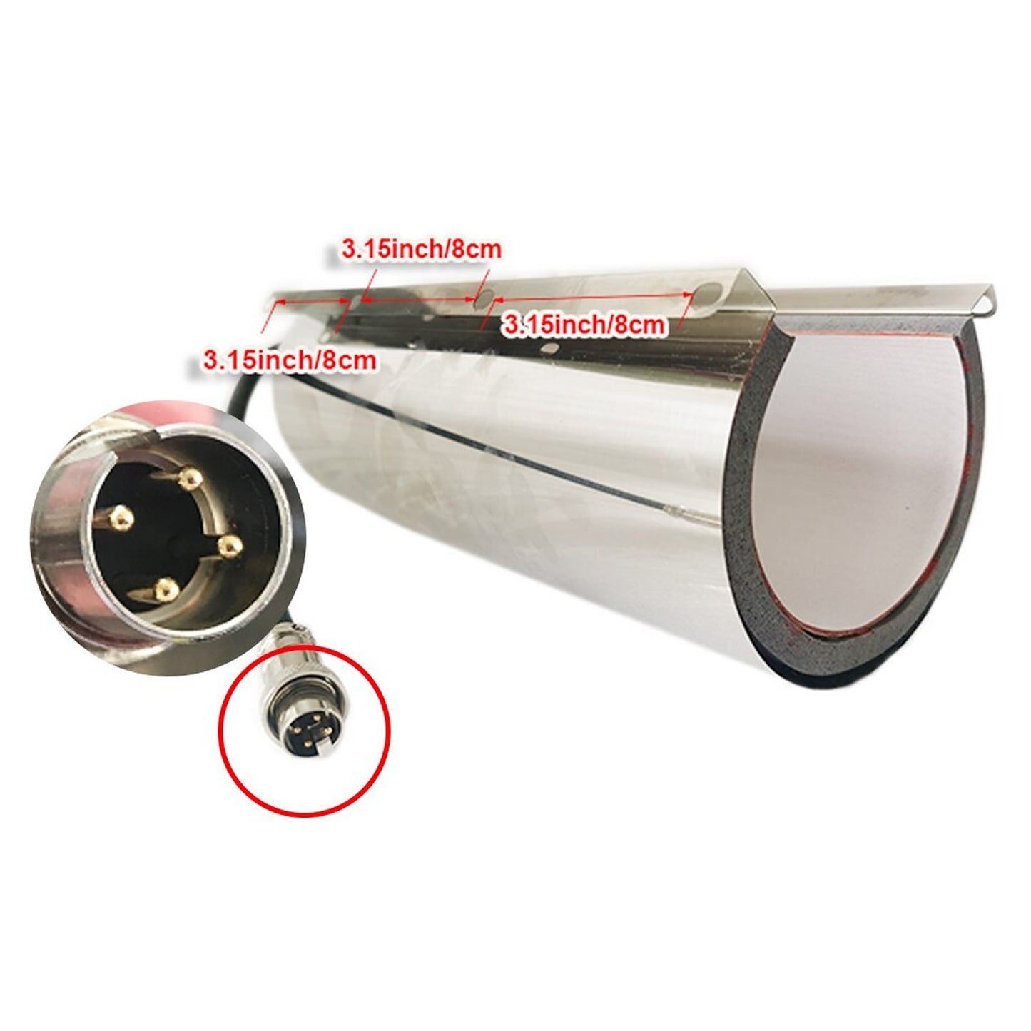 Resistencias para Mug Press conector macho 30oz
