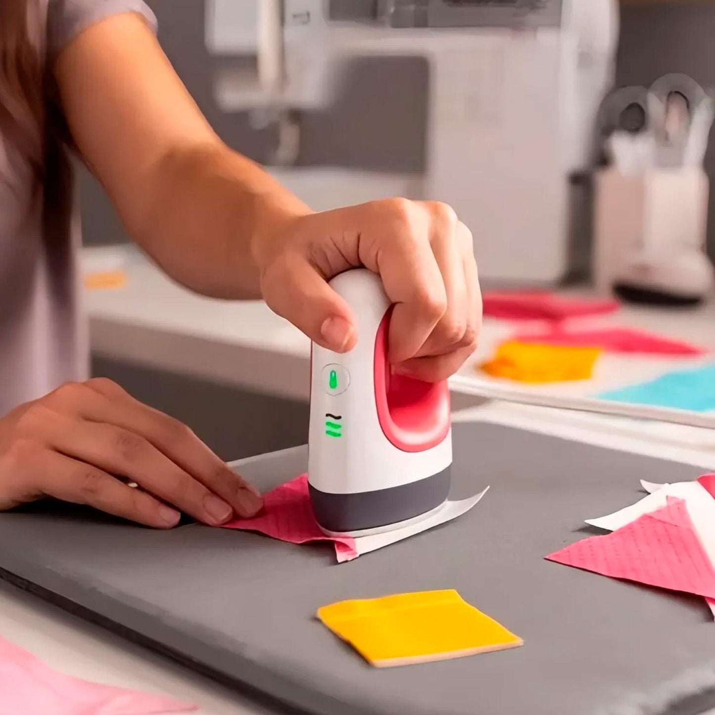 Plancha Estampadora Mini Portátil Transfer Sublimacion Vinil
