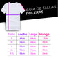 Polera de Algodón para Estampar Colores