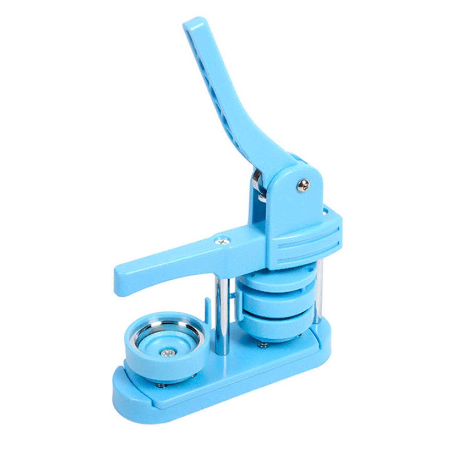 Maquina de Chapitas + Prensa matriz De 58mm + 100 Chapitas + cortador