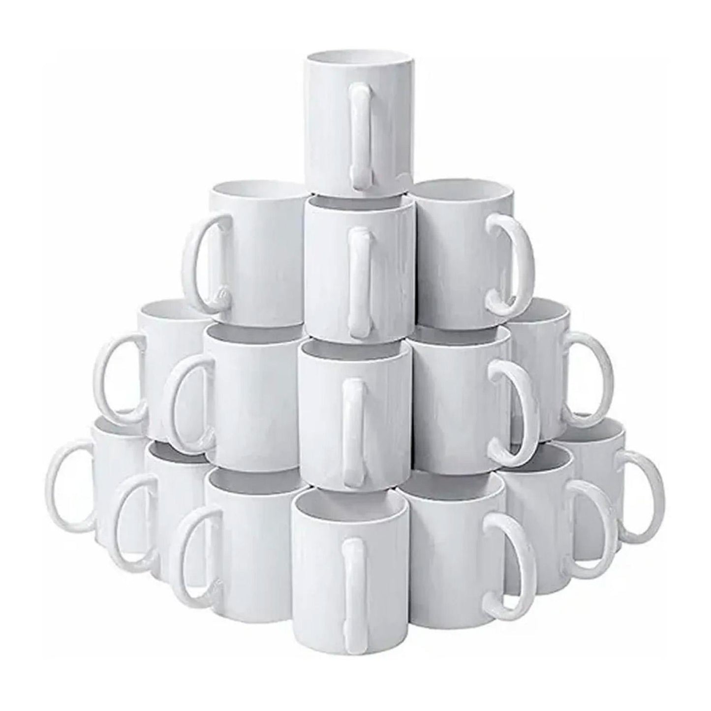 Pack 36 Tazas Para Sublimación Blanco 11 Oz Con Caja